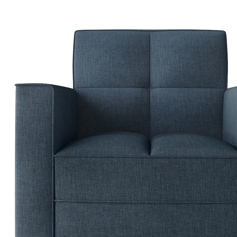 CraftPorch Chic Modern Linen Upholstered Chair