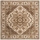 preview thumbnail 43 of 51, SAFAVIEH Handmade Royalty Shafa Traditional Oriental Wool Rug 7' Square - Beige/Sage - Square