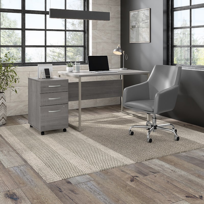 Hybrid 3 Drawer Mobile File Cabinet by Bush Business Furniture