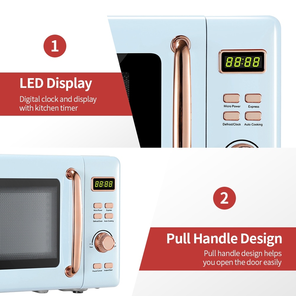 Rose gold microwave argos top