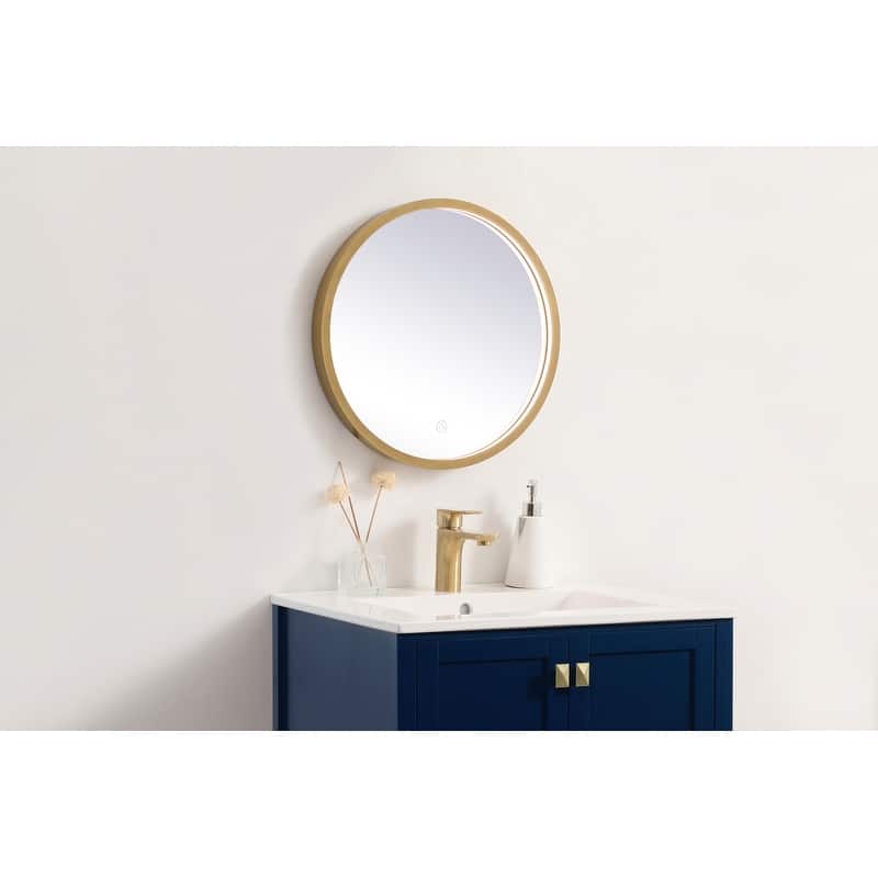 Indigo Home 18 inch LED mirror with adjustable color temperature