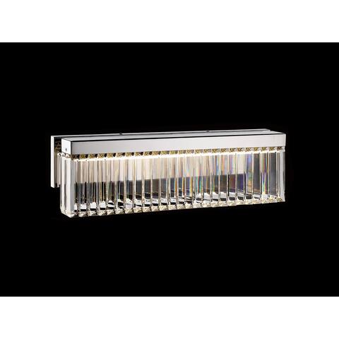 Avenue Lighting Broadway Collection chrome and crystal bathroom vanity fixture - 16
