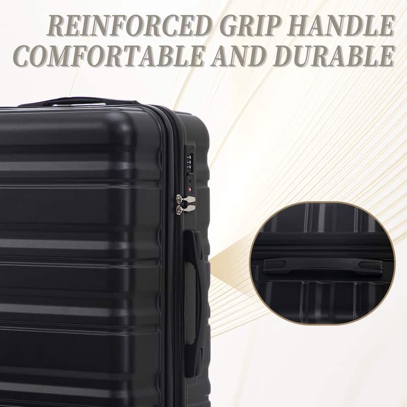 20"/24"/28" 3 pcs/set in ABS Spinner Wheel Luggage