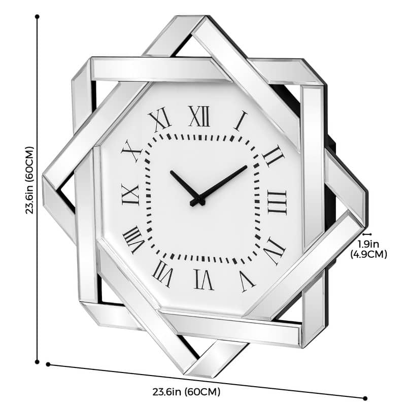 Modern Glass Wall Clock