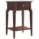 preview thumbnail 7 of 25, Daniella 1-Drawer Wood Storage Accent End Table by iNSPIRE Q Bold