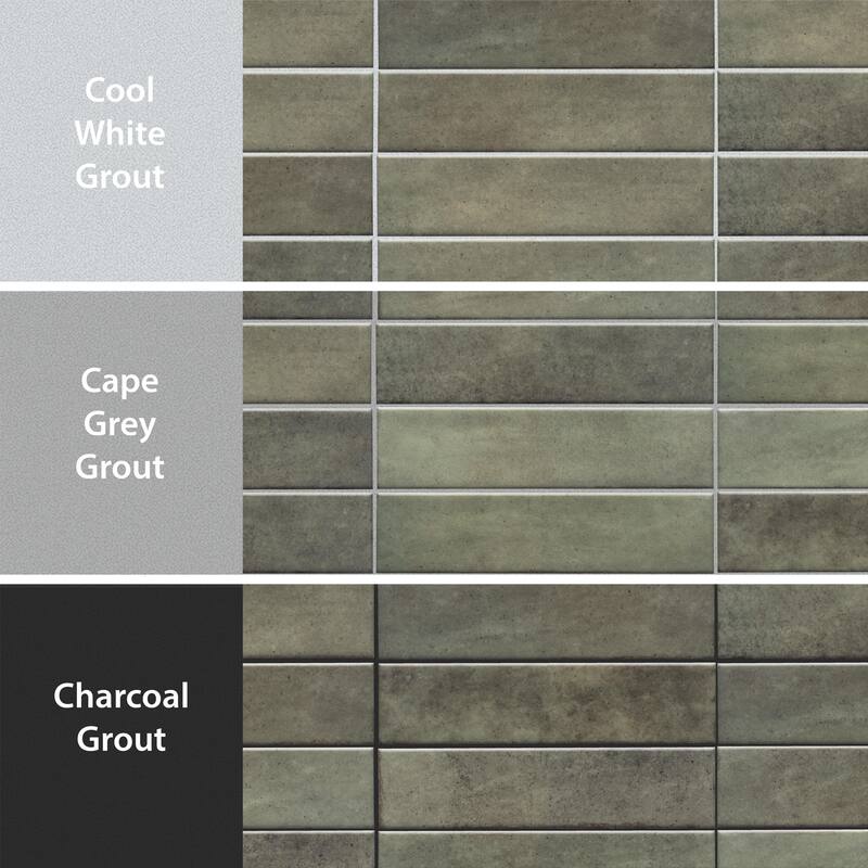 Merola Tile Tribeca Studio Sage Green 2-3/8" x 9-5/8" Porcelain Wall Tile
