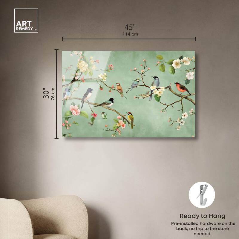 Restful View Acrylic by Art Remedy, Ready to Hang