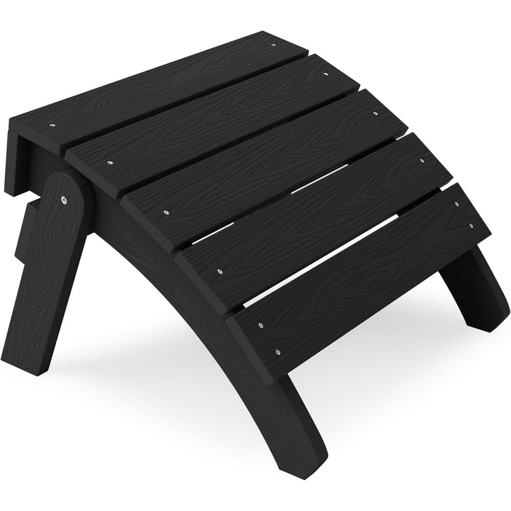 WINSOON Adirondack Ottoman,Folding Adirondack Foot Rest