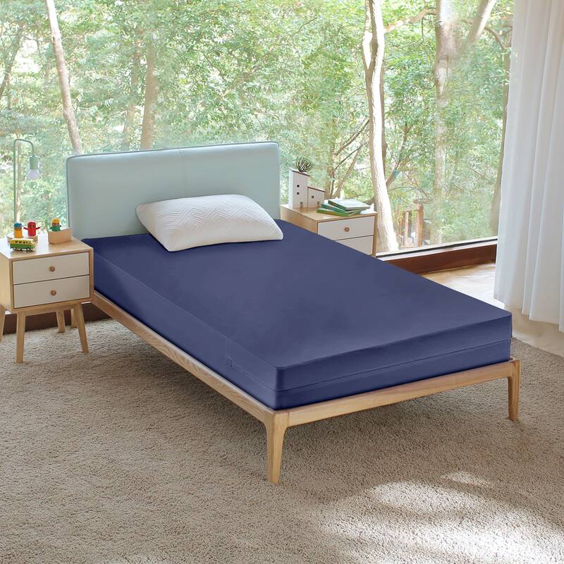ONETAN, Zippered Mattress Protector Cover, Waterproof, Easy to Clean, Fits Mattress up to 7" & 9"