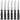 Cuisinart Classic Forged Triple Rivet, 6-Piece Steak Knife Set, Superior High-Carbon Stainless Steel Blades - Black