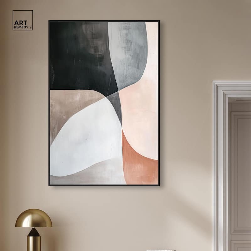 Curved Contour Canvas by Art Remedy