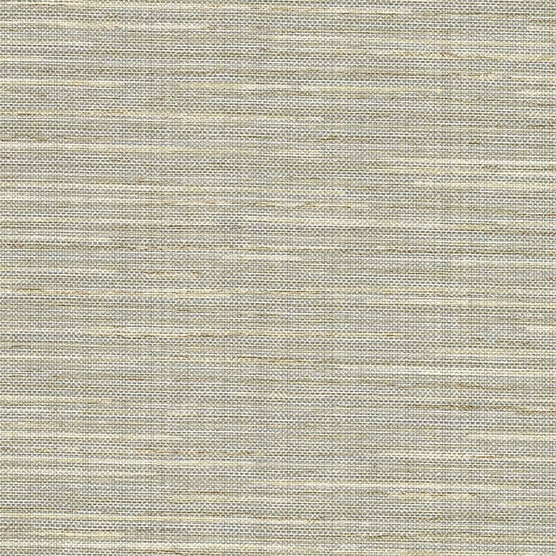 Warner Bay Ridge Neutral Faux Grasscloth Wallpaper