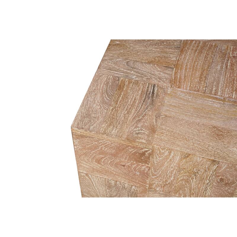 Caden 2-piece Solid Wood Living Room Table Set