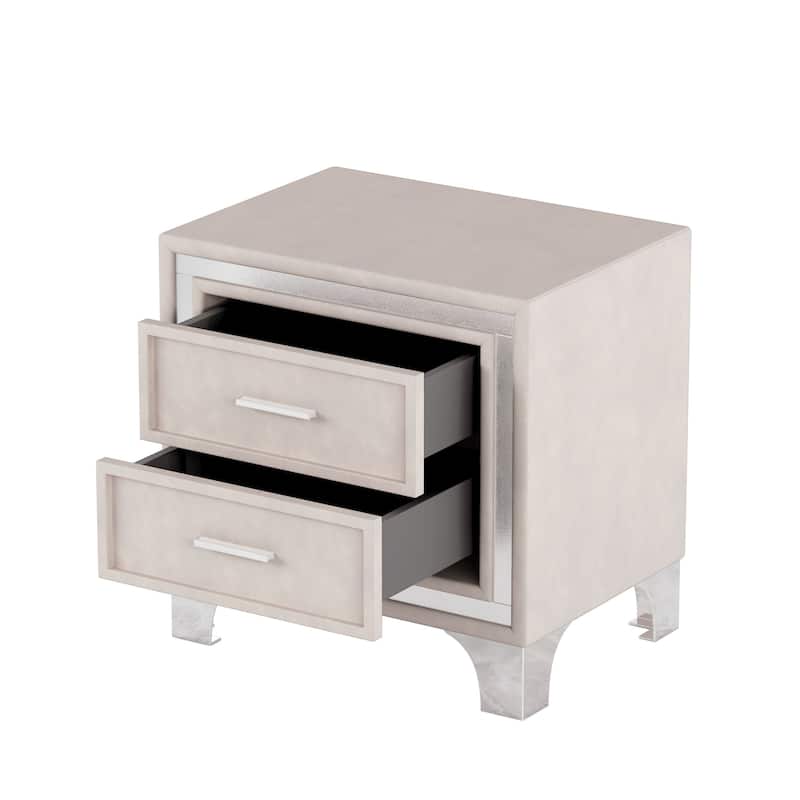 Velvet nightstand