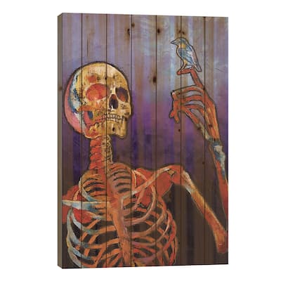 Resurrection Print On Wood by Michael Creese - Multi-Color
