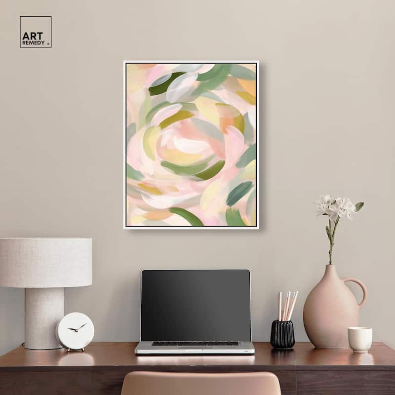 Brushstroke II Canvas by Art Remedy