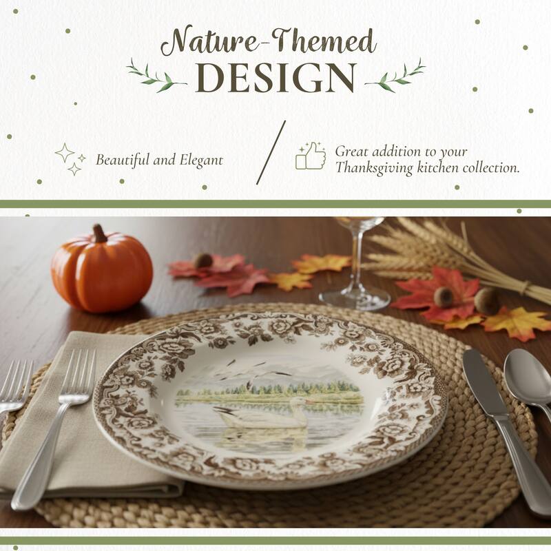 Spode Woodland Salad Plate Assorted Animals