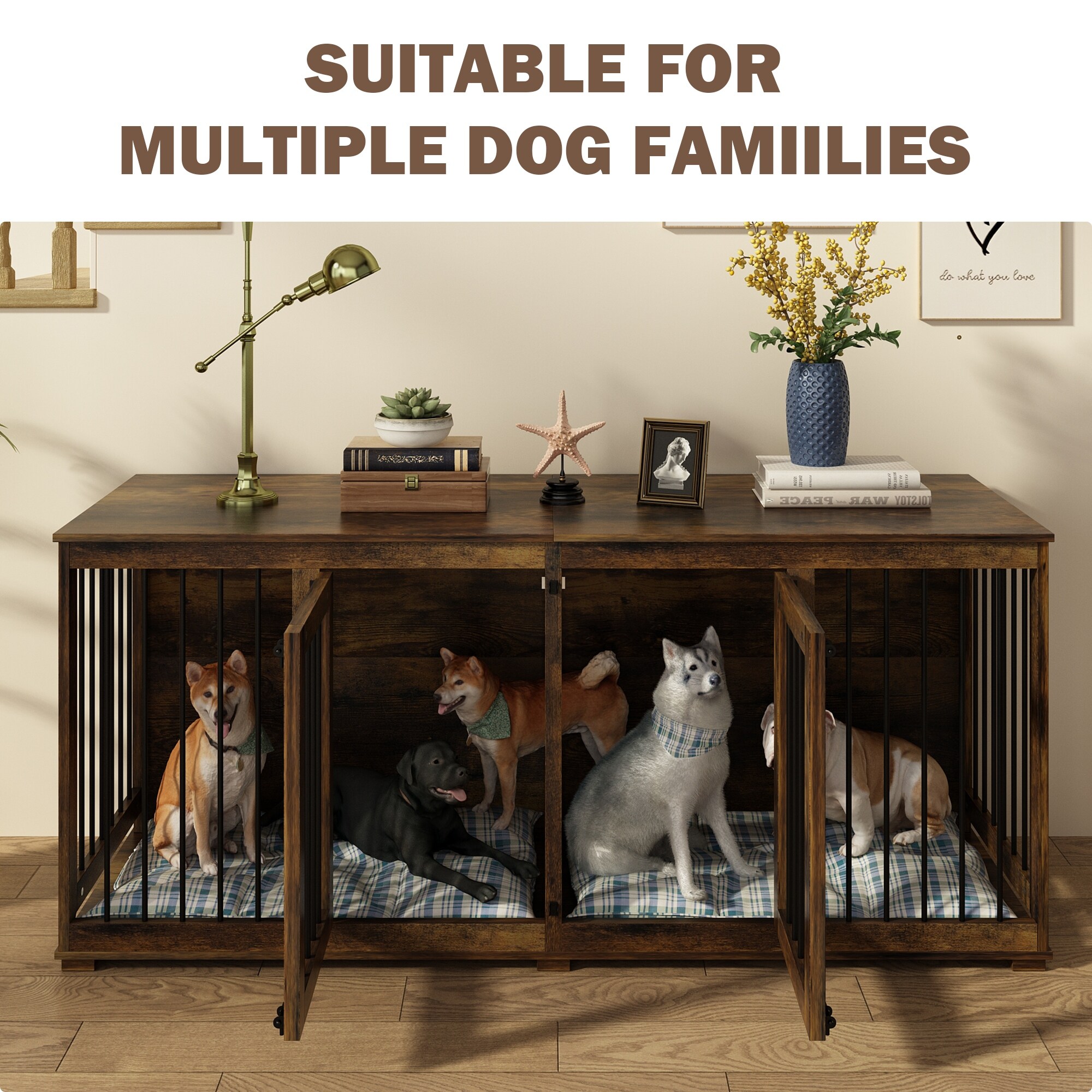 Multiple dog crate shop