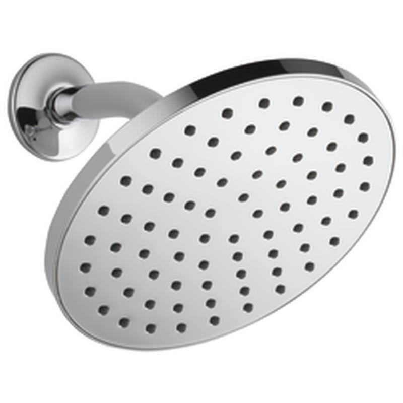 Peerless 76167 Universal Showering 1.5 GPM Single Function Shower Head - Chrome - Chrome