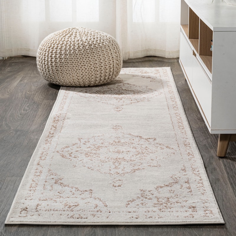 JONATHAN Y Rosalia Ornate Medallion Modern Area Rug