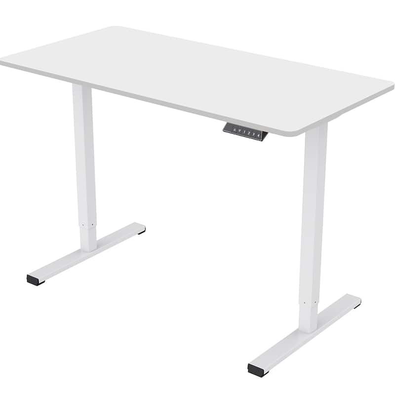 Electric Standing Desk 48x24 Inch Adjustable Office Setup