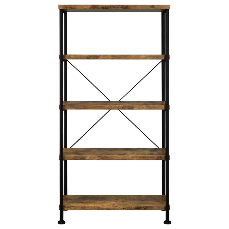 Avon Rustic Nutmeg 2-piece Computer Desk and Bookcase