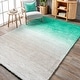 preview thumbnail 18 of 33, Nuloom Handmade Soft and Plush Ombre Shag Rug