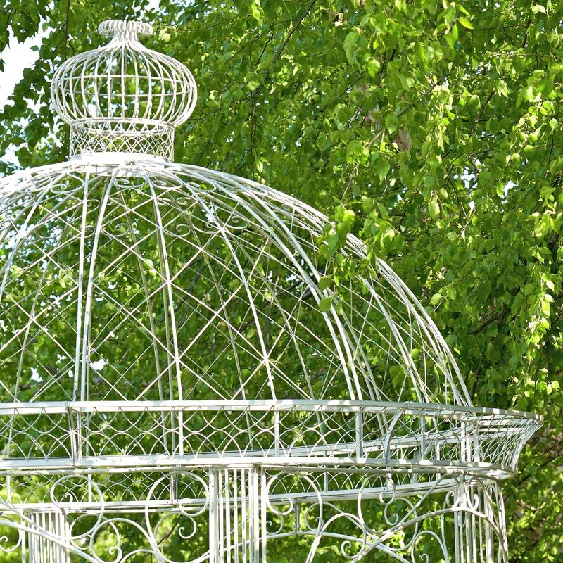 "Zina" Large Round Garden Gazebo