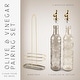 preview thumbnail 154 of 196, COOK WITH COLOR Glass Olive Oil Bottle Dispenser - 2 Pack- 17oz Oil and Vinegar Carafe Decanter