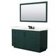 Option Green, Black Trim, Giotto Quartz Top