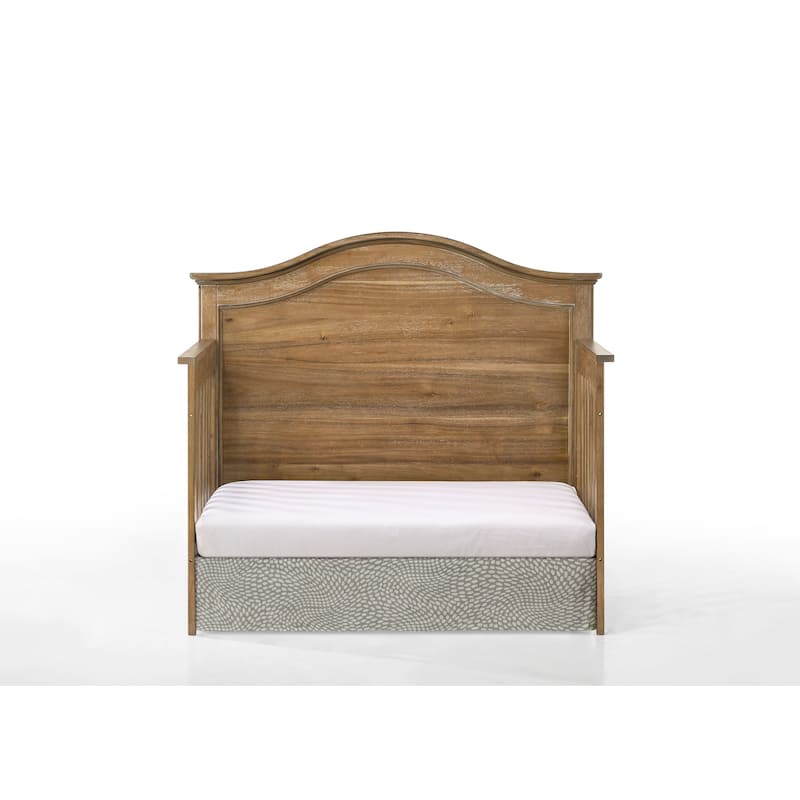 Highland 59" Wide Farmhouse Crib, Sand Dune Brown