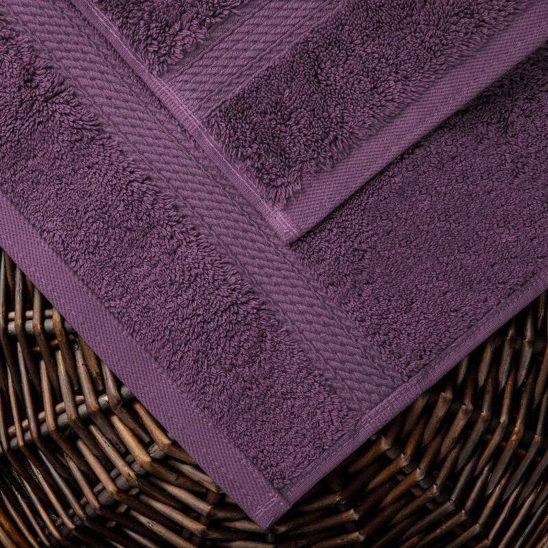Superior Egyptian Cotton Pile Heavyweight Bath Towel Set of 2