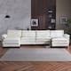 Option Beige Chenille 4 Seater 2 Ottoman