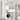 Javlergo White Multi-Purpose Over The Toilet Storage Cabinet with Metal Frame Adjustable Shelf Toilet Organizer Moving Panel