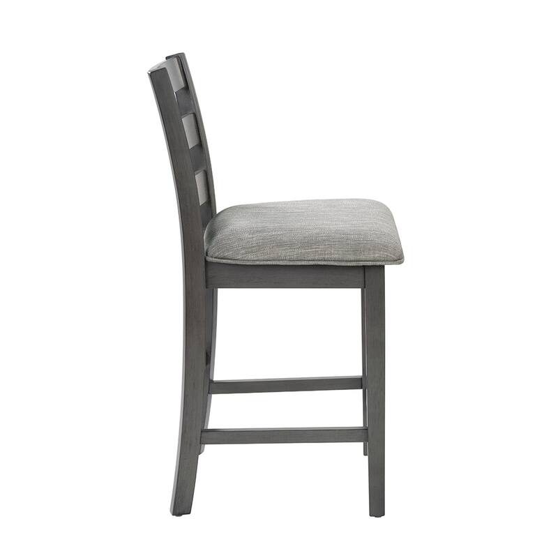 30" Modern Dining Table Set, 2-Seater Charging Station 3-Tier Storage