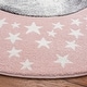 preview thumbnail 50 of 60, SAFAVIEH Carousel Kids Aine Moon Rug