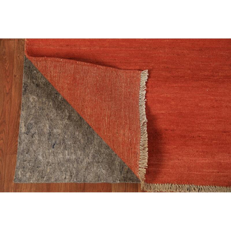 Gabbeh Modern Oriental Rug Hand-Knotted Wool Carpet - 5'3" x 6'5"