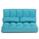 preview thumbnail 15 of 61, Costway Foldable Floor Sofa Bed 6-Position Adjustable Lounge Couch