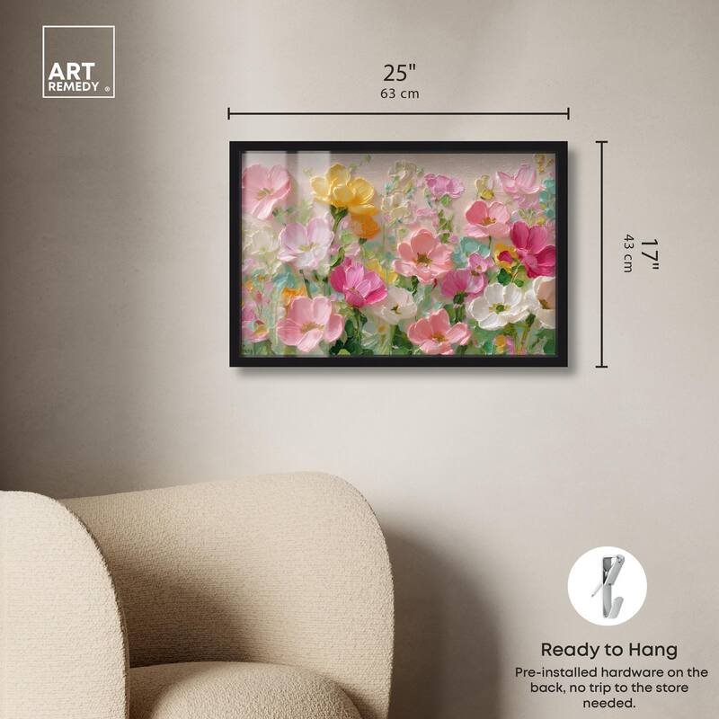 Expressed in Petals I Shadowbox by Art Remedy