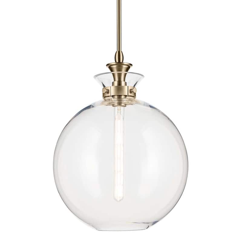 Kichler 52779CLR Laria 15" Wide Pendant - Champagne Bronze