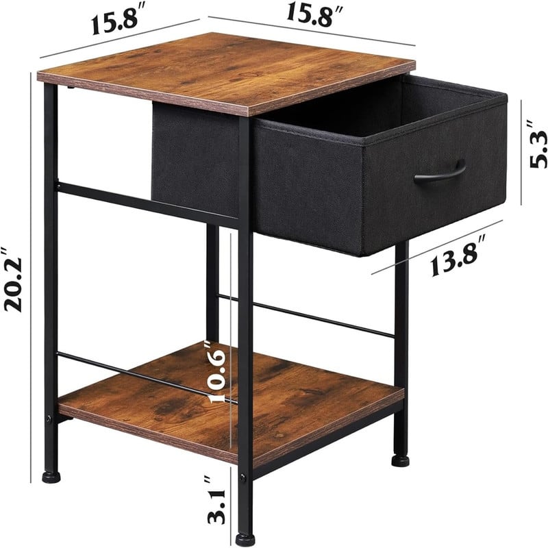 Nightstand Set of 2