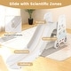 preview thumbnail 9 of 16, Gymax 5 in 1 Convertible Toddler Slide Set w/ Stool Book Rack for Boys