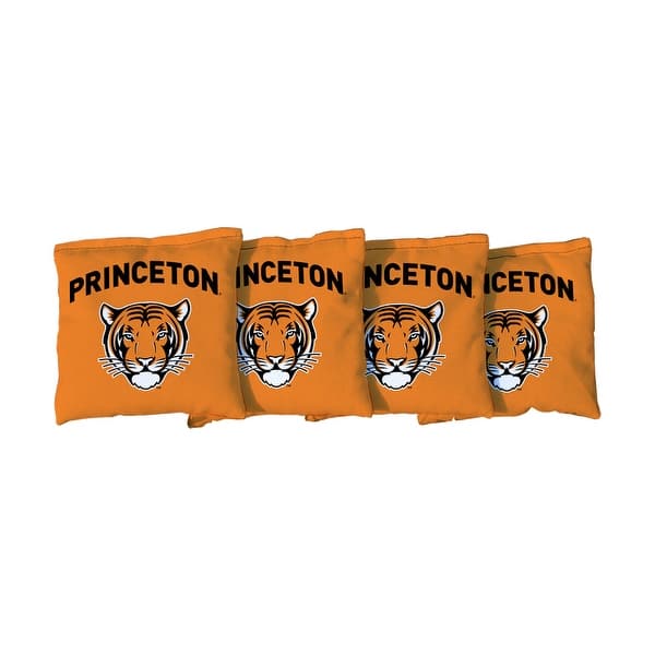 slide 2 of 3, Orange Princeton University Tigers Cornhole Bags All-Weather Resin Filled