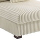 preview thumbnail 25 of 64, 35.7" W Plush Corduroy Upholstered Armless Modular Sofa Chair