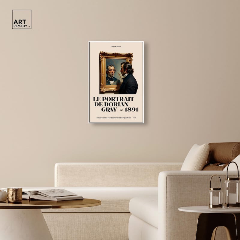 Decadent World of Dorian Gray Canvas by Art Remedy