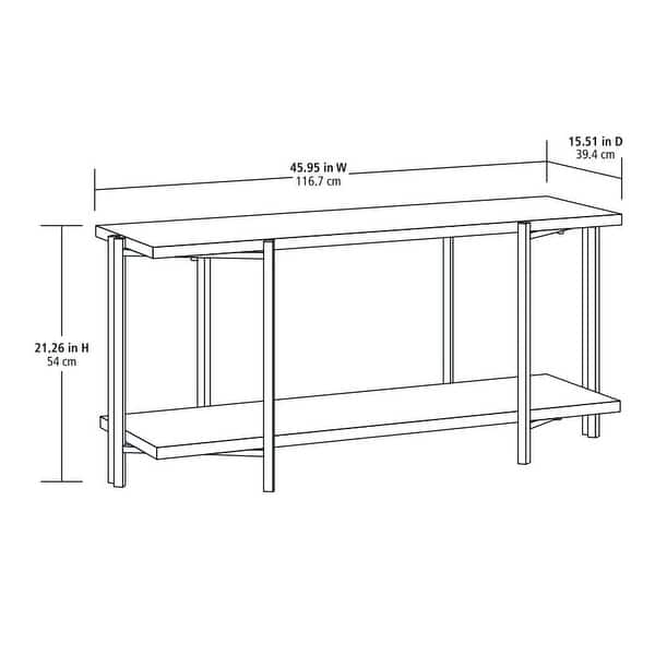 No Tools TV Stand, Natural Wood Finish Bed Bath & Beyond 36693000