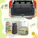 preview thumbnail 30 of 32, Costway 3-in-1 Convertible Portable Baby Playard Newborn Napper Height - See Details