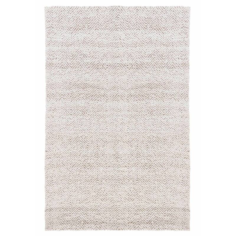 Chevron Handwoven Jute Area Rug by Kosas Home - 5'x8' - Ivory/Natural