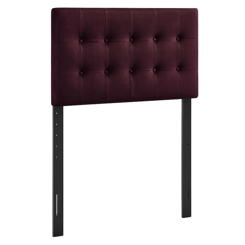 Emily Biscuit Tufted Performance Velvet Headboard