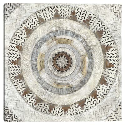 Tribal Notes by Dixon Design Group Canvas Art Print - Brown
